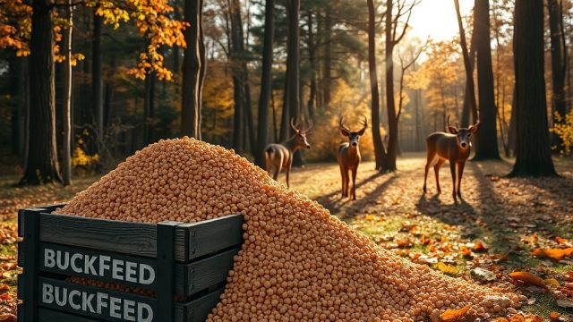 BuckFeed Deer Feed: Fall Transition Nutrition for Antler Growth and Winter Prep