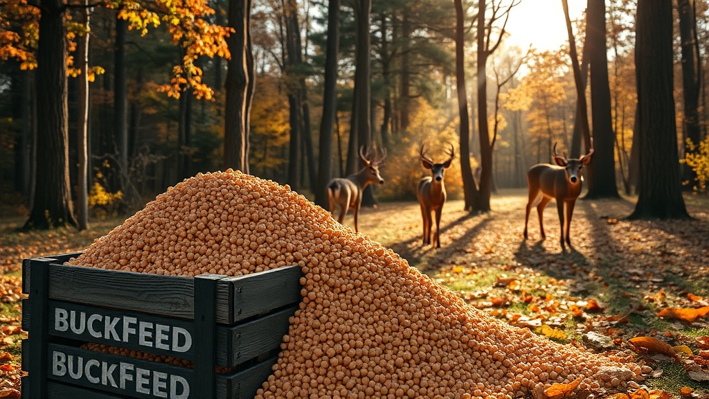 BuckFeed Deer Feed: Fall Transition Nutrition for Antler Growth and Winter Prep