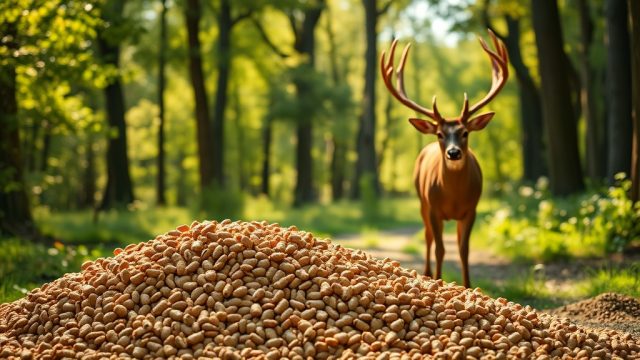 BuckFeed Deer Feed: High-Protein Formula for Antler Growth and Recovery