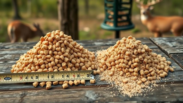 BuckFeed Deer Feed Pellet Hardness Analysis: Impact on Feeding Efficiency and Deer Preference