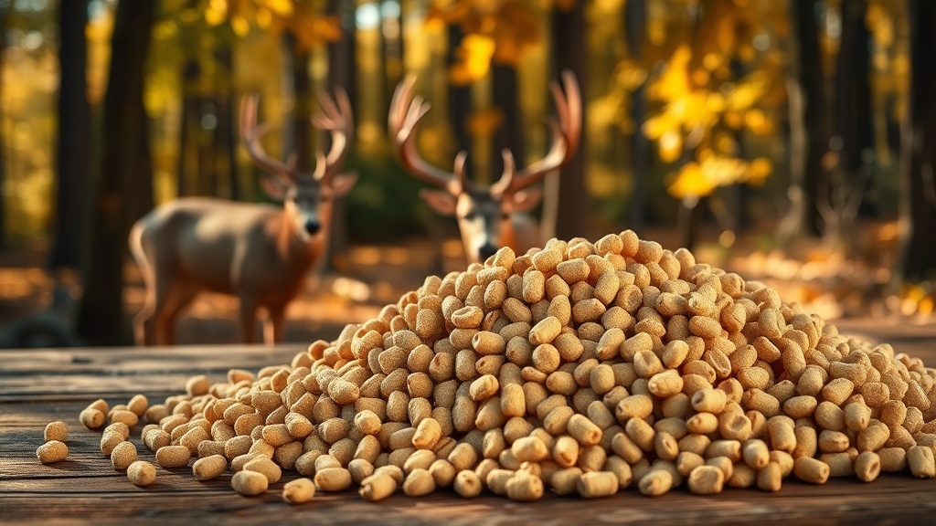 BuckFeed Deer Feed Pellet Size Analysis: Impact on Feeding Efficiency and Deer Preference