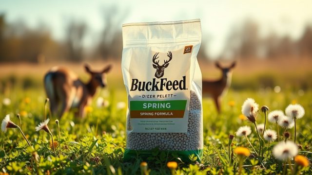 BuckFeed Deer Feed: Spring Formula for Optimal Fawn Growth and Development