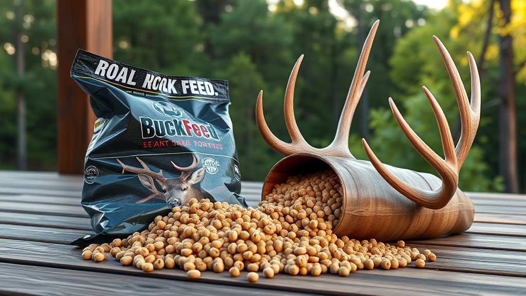 BuckFeed Deer Feed vs Record Rack: Fall Transition vs Autumn Mix for Antler Growth