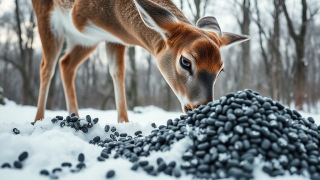 BuckFeed Deer Feed vs Record Rack: Winter Nutrition Comparison