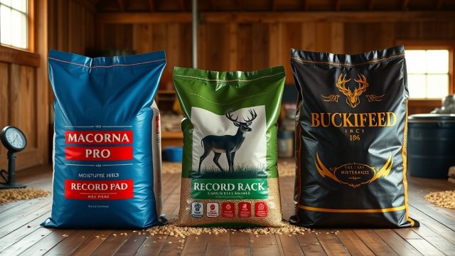 Deer Feed Mold Prevention and Storage: Manna Pro vs Record Rack vs BuckFeed