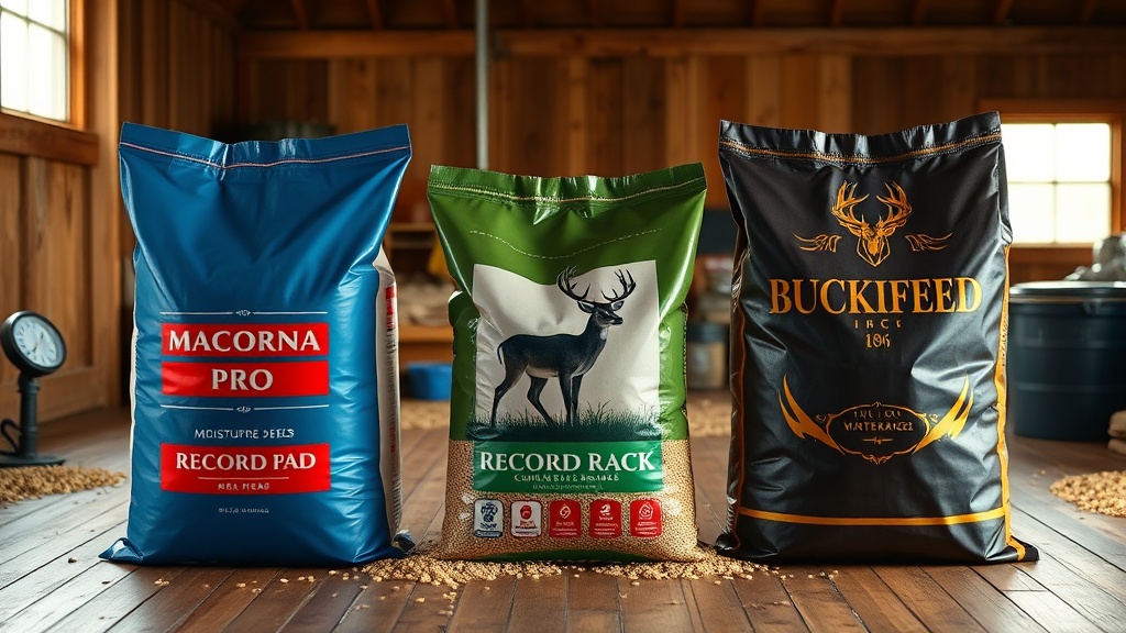 Deer Feed Mold Prevention and Storage: Manna Pro vs Record Rack vs BuckFeed
