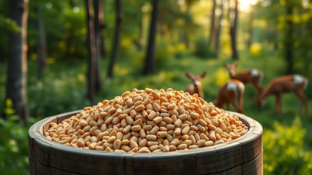 Record Rack Deer Feed Nutrition Breakdown: Boosting Antler Growth
