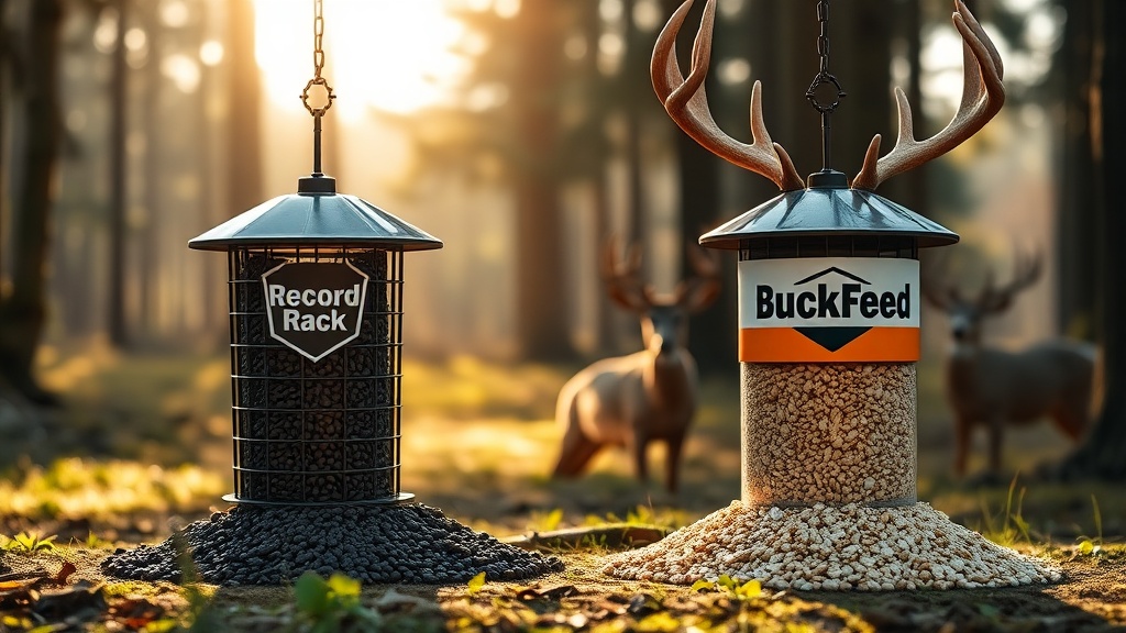 Record Rack Deer Feed vs BuckFeed: Which Boosts Antler Growth Faster?