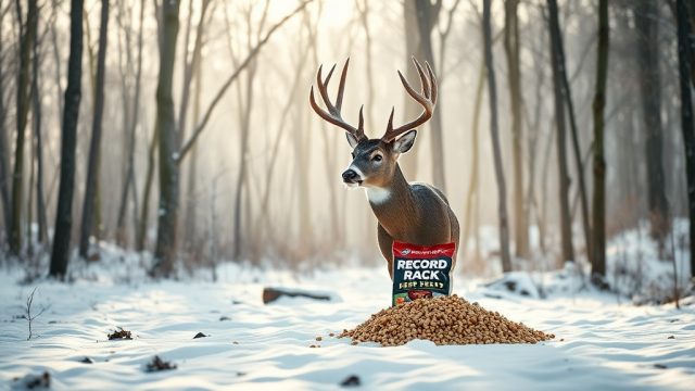 Record Rack Deer Feed Winter Feeding Strategies for Antler Retention